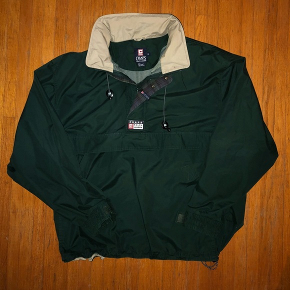 chaps windbreaker